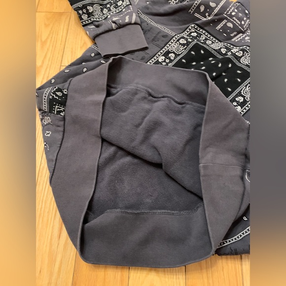 Grey Zara hoodie with floral print  size M - Picture 4 of 4